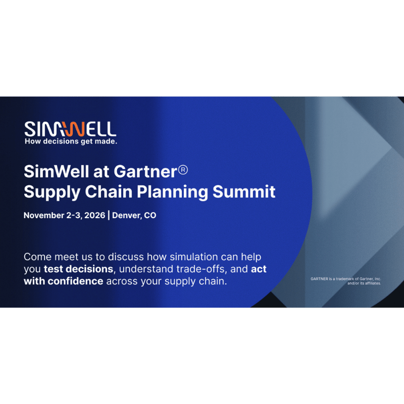 Gartner Supply Chain Planning Summit