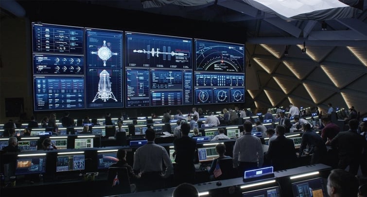 NASA Mission Control Room