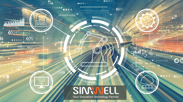 Manufacturing Efficiency with Simulation-Based Digital Twins