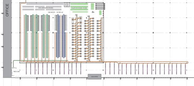 Warehouse convery system 2d