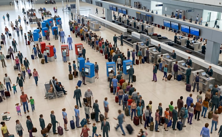 Network-Wide Check-In Operations Redesign