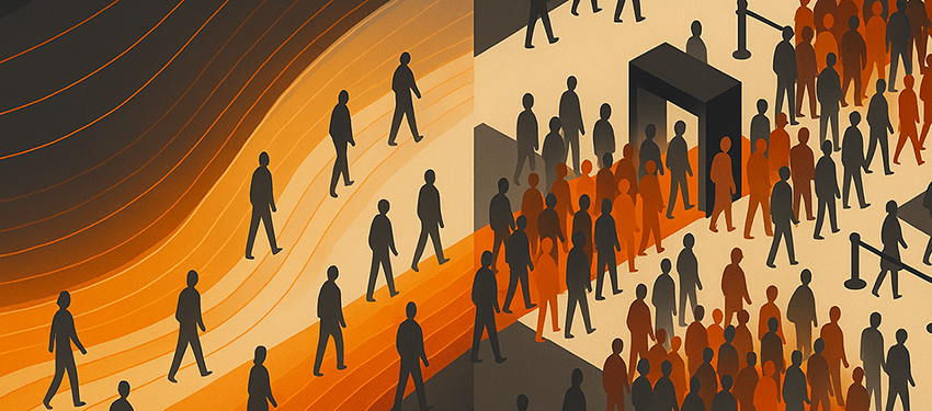 How Pedestrian Behavior Has Changed Inside Modern Venues