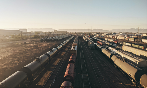 Construction d'un jumeau numérique de gare de triage avec AnyLogic 