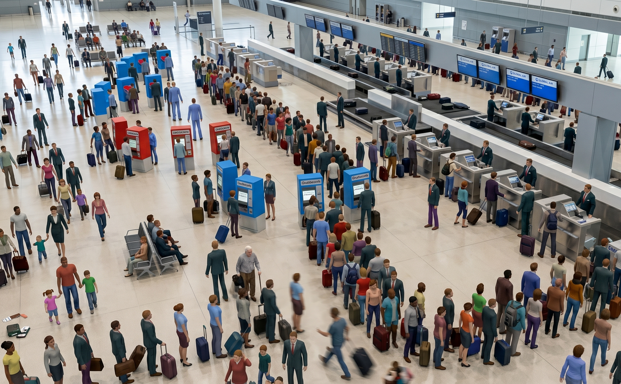 Network-Wide Check-In Operations Redesign